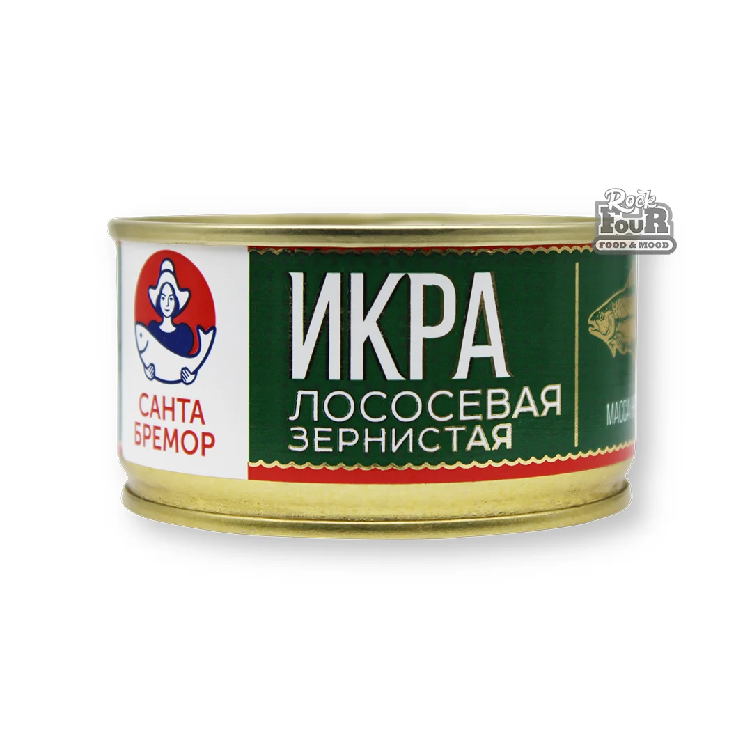 Ձկնկիթ սաղմոնի «Санта Бремор» 140գ